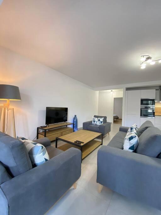 B32- T3-Les Hauts Du Port-Parking-Clim-Wifi-50M Du Port Bonifacio  Luaran gambar