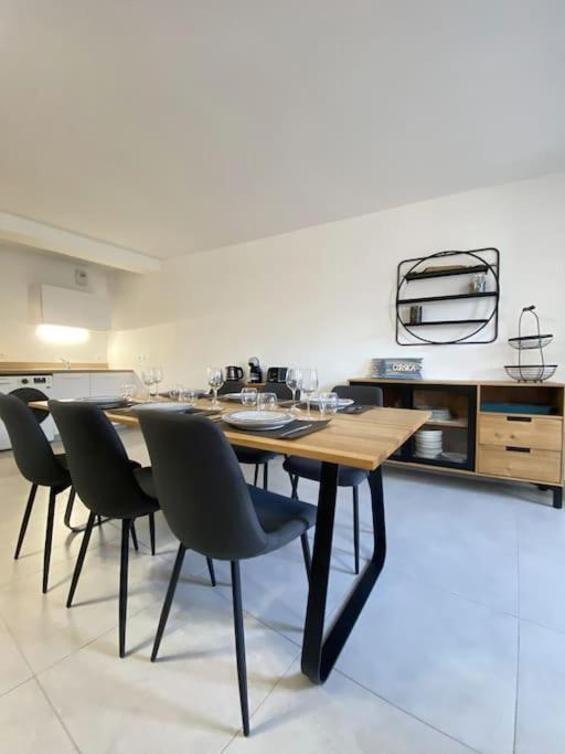 B32- T3-Les Hauts Du Port-Parking-Clim-Wifi-50M Du Port Bonifacio  Luaran gambar