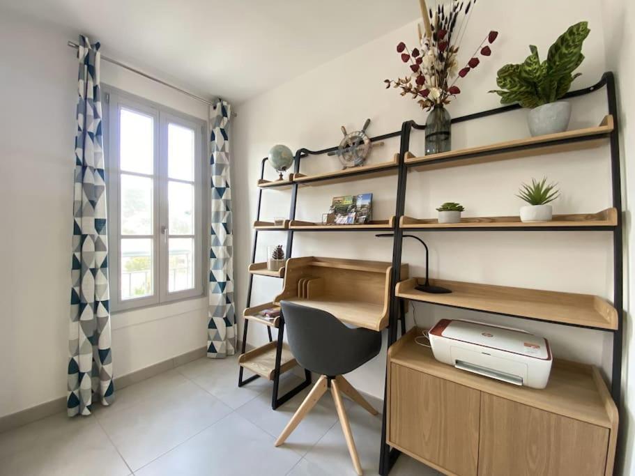 B32- T3-Les Hauts Du Port-Parking-Clim-Wifi-50M Du Port Bonifacio  Luaran gambar